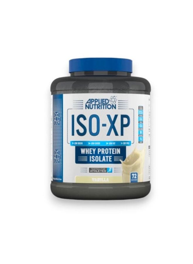 ISO- XP Whey Protein Isolate, Vanilla Flavour, 1.8kg