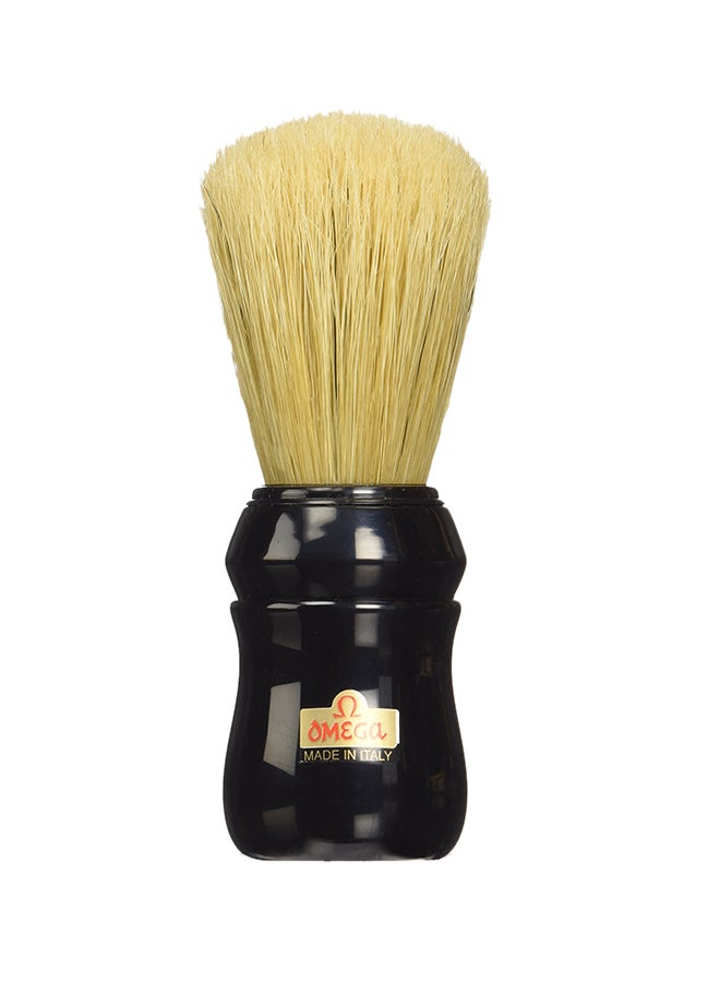 Professional Boar Bristle Shaving Brush Cream/Black