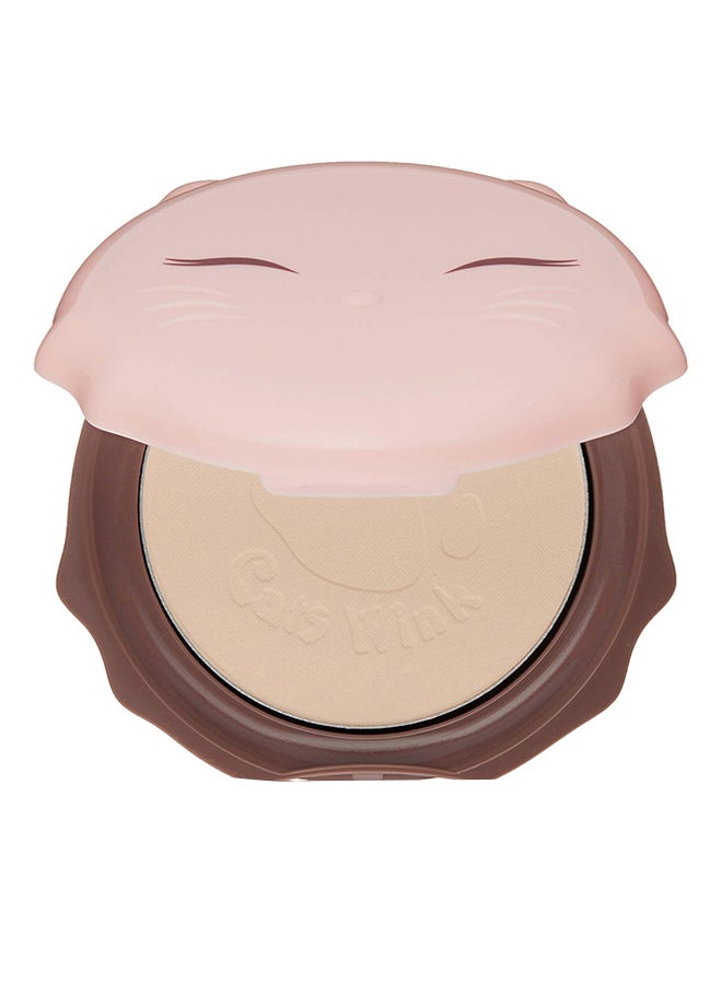Cats Wink Pressed Face Powder 01 Clear Skin