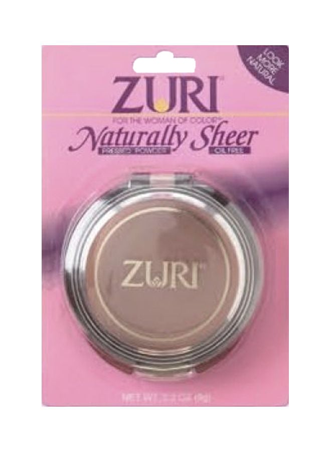 Naturally Sheer Pressed Face Powder Mocha Cream