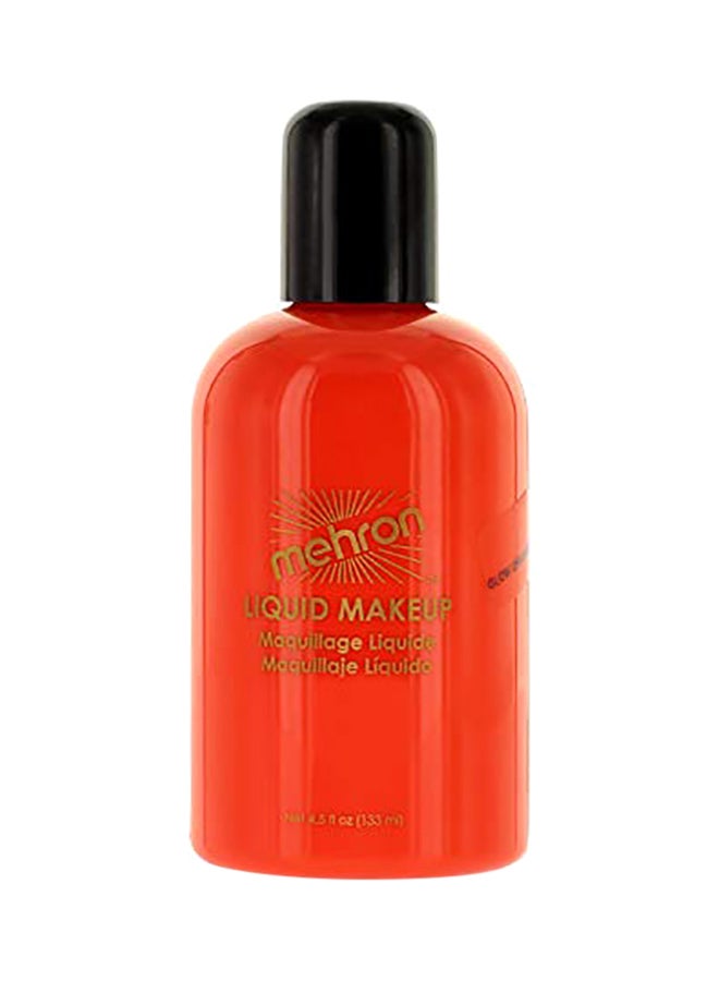 Makeup Liquid Face And Body Paint Glow Orange
