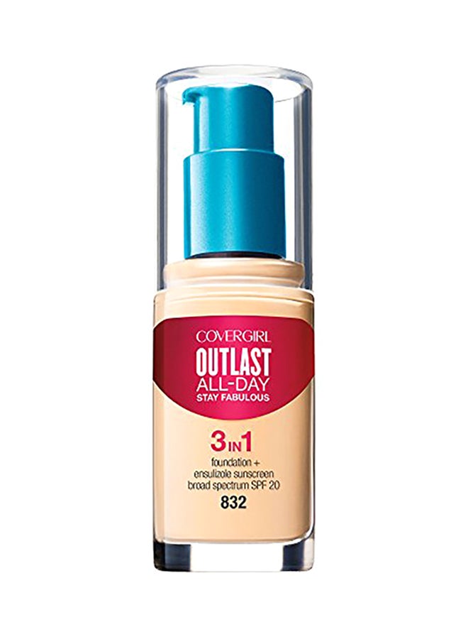 All-Day Stay Fabulous 3-In-1 Foundation Nude Beige