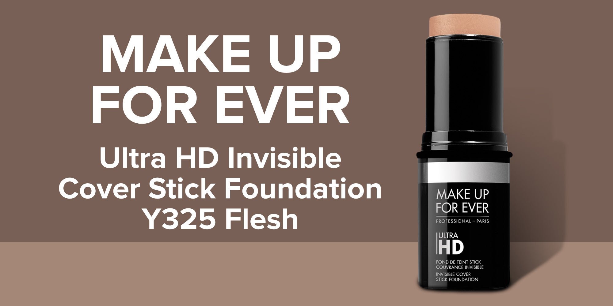 Ultra HD Invisible Cover Foundation Stick Y325 Flesh