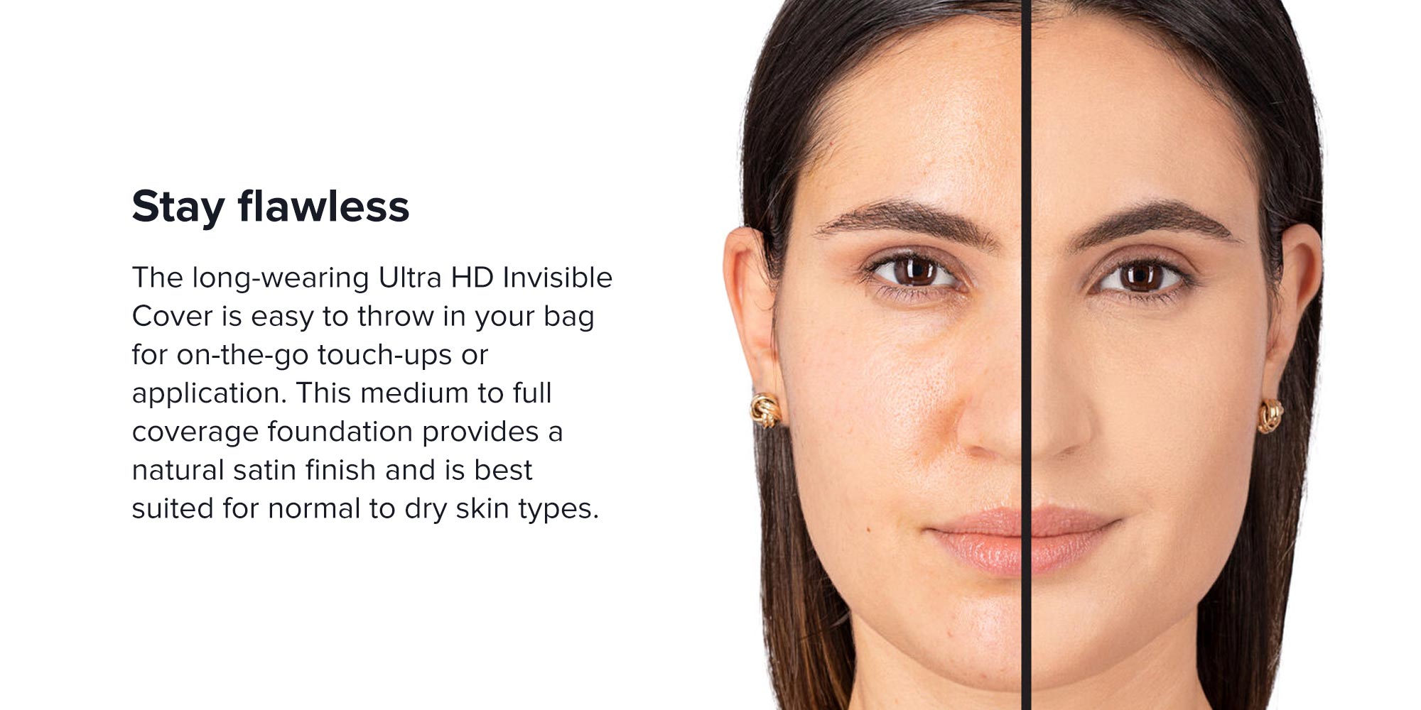 Ultra HD Invisible Cover Foundation Stick Y325 Flesh