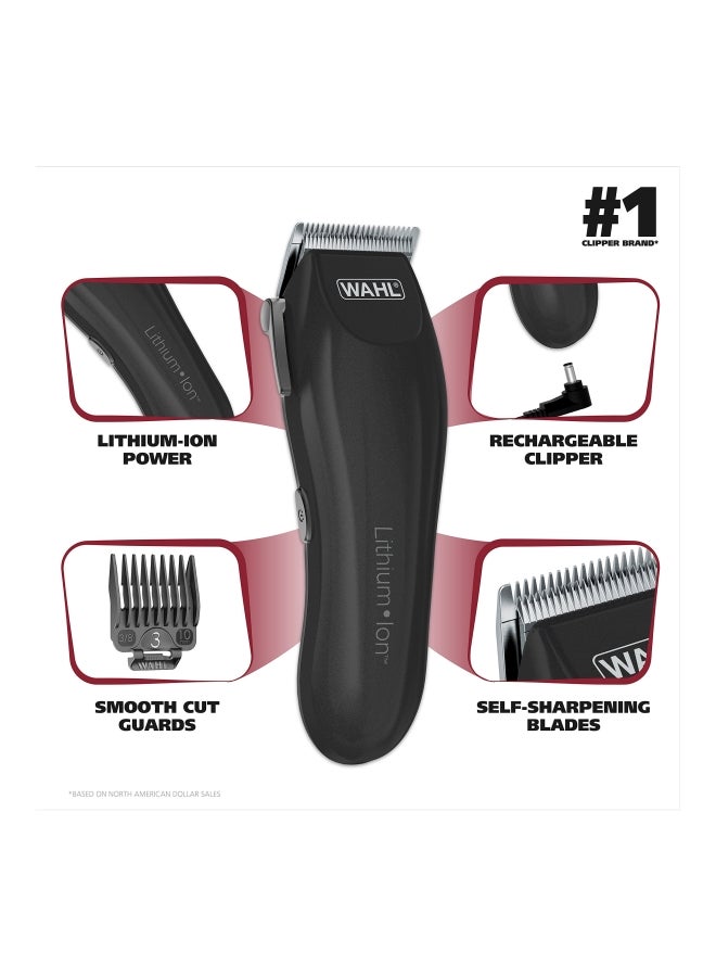 Cordless Cutting Clipper With 12-Piece Blades Black