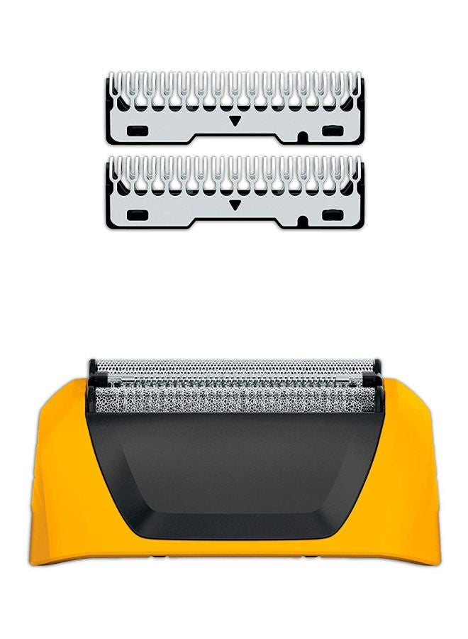 Replacement Shaver Foil Head For 7061 Series Yellow/Black
