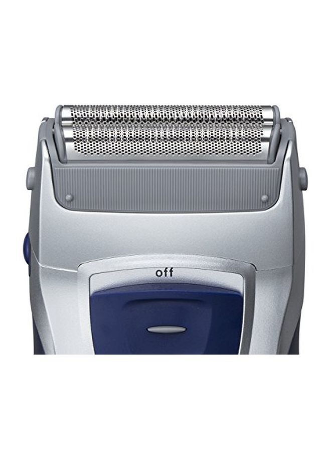 Twin-X Compact Electric Shaver Silver/Blue