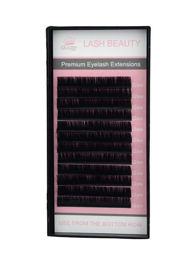 C Curl Pbt Soft Lashes Individual Mink Eyelashes Black