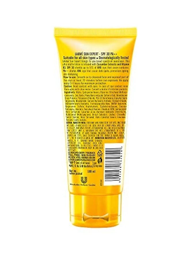 Sun Expert SPF 30 Ultra Matte Lotion 100ml