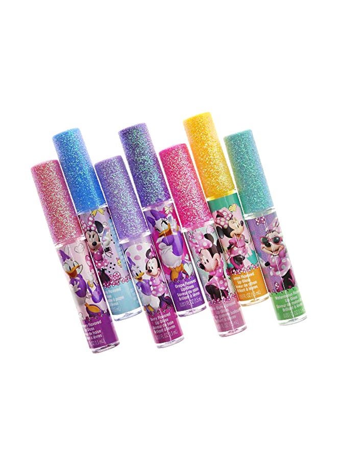 7-Piece Minnie Lip Gloss Multicolour