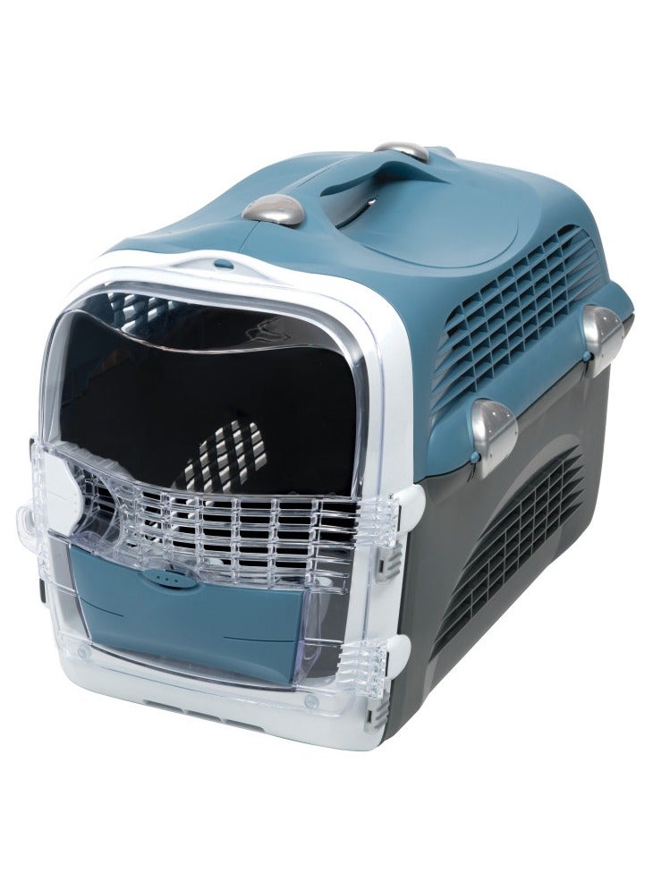 Cabrio Cat Carrier System Blue and Grey