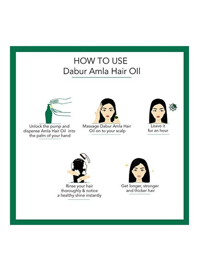 Amla Hair Oil Green 550ml