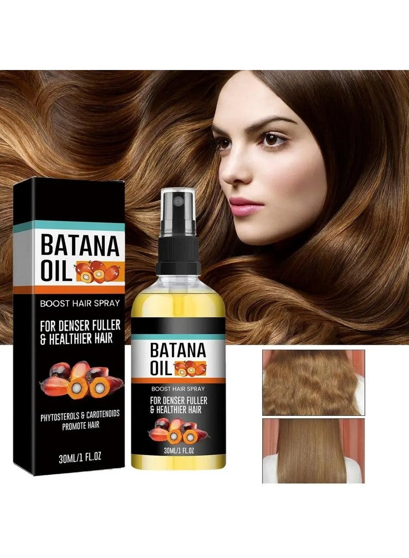 Batana Oil For Hair Growth, Natural And Safe Nourishing Hair Care Oil,  Moisturizing Batana Oil Butter For Hair Loss Treatments, Organic Hair Growth Essence For All Hair Types, (C 30ml)