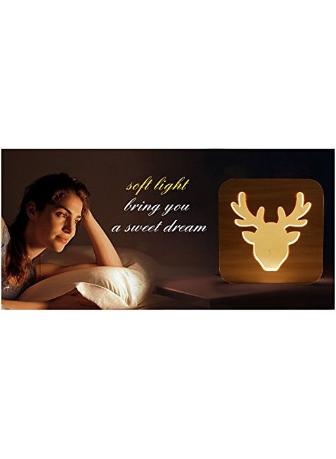 LED Nursery Night Light Bedside Mood Lamp