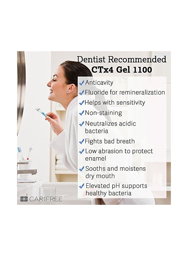 CTx4 Gel 1100 Anti-Cavity Toothpaste