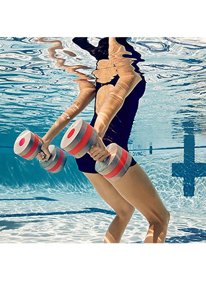 Aqua Fitness Swim Training Barbells 6.2X12.3X11.7inch