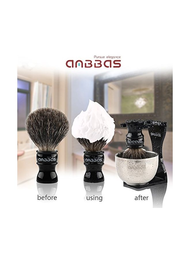 4-In-1 Shaving And Grooming Set Black/Silver