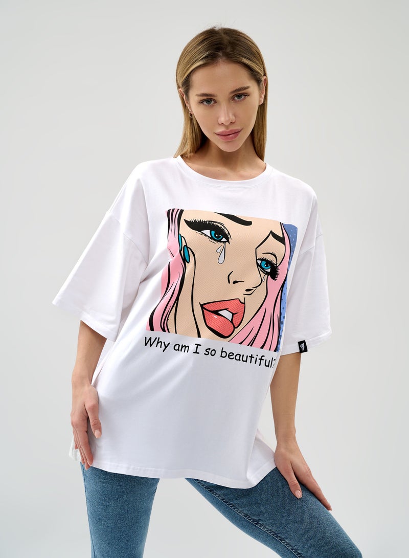 Bona Fide T-Shirts for Women – Women Summer Tops – Comfortable T Shirt with Short Sleeve