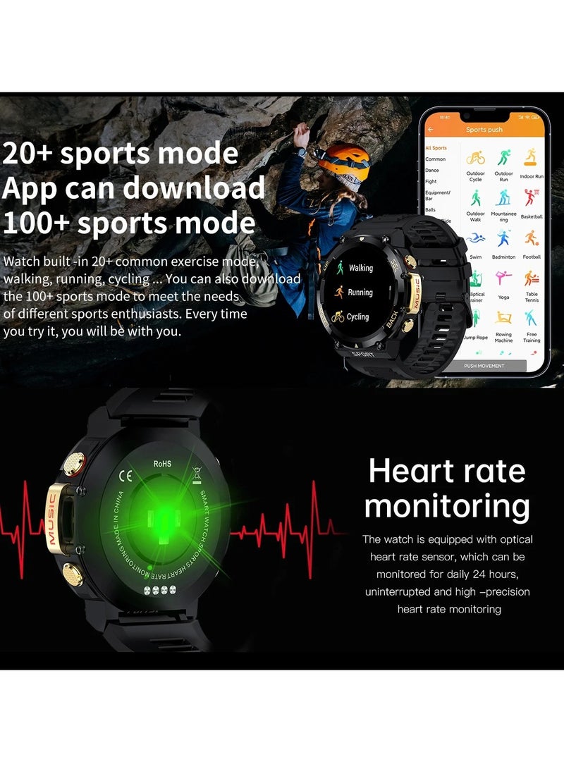 Rugged Smart Watch, 1.39