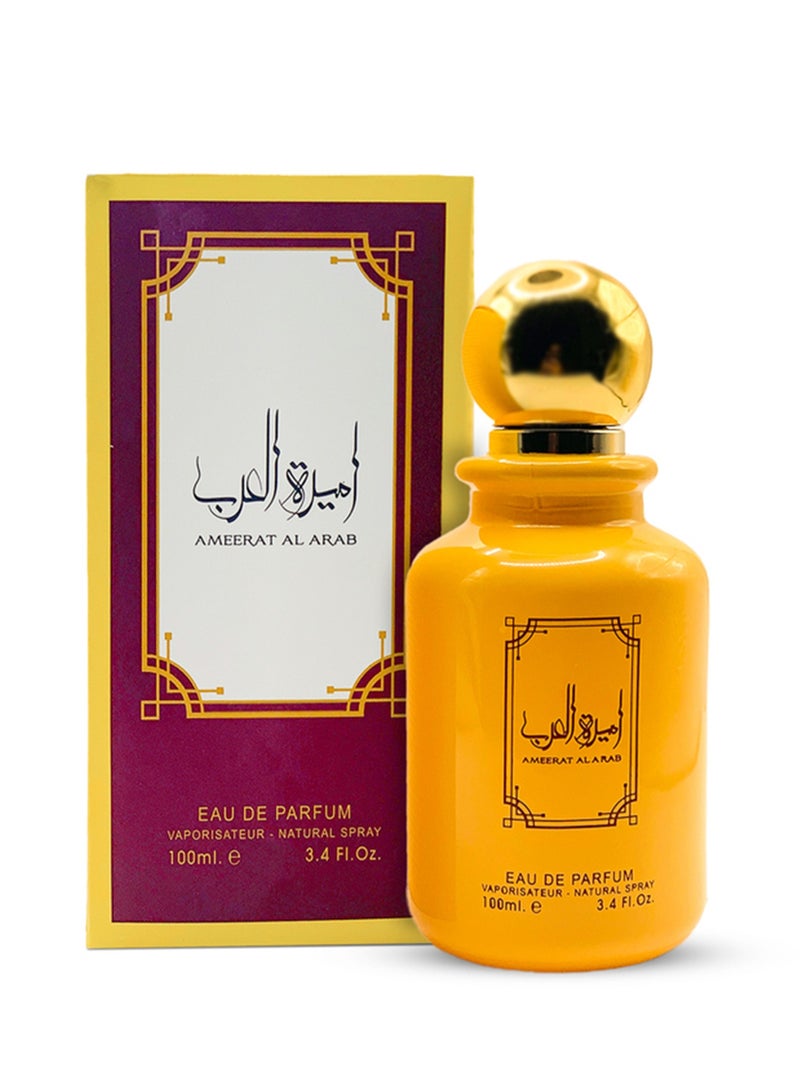 B BRAG Ameerat Al Arab 100ml Luxury Perfume for Men and Women Perfect Eau de Parfum for Any Occasion Ladies and Men's Fragrances Best Long Lasting Unisex Arabic Perfumes