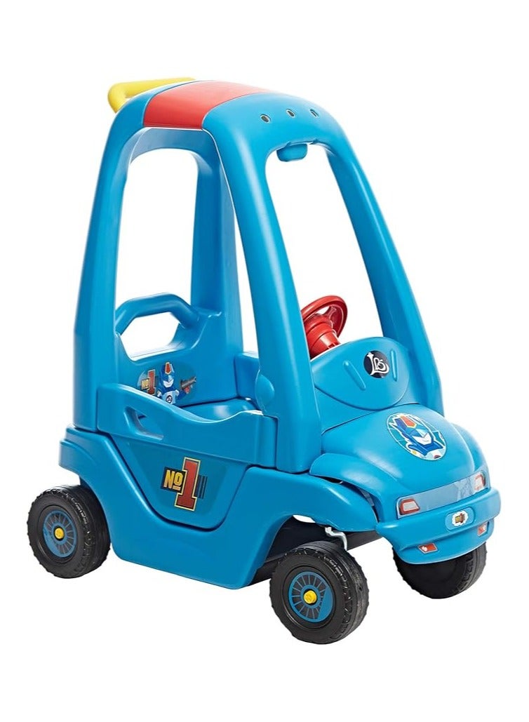 Baby Kids Four Wheel Playground Rideon -Blue