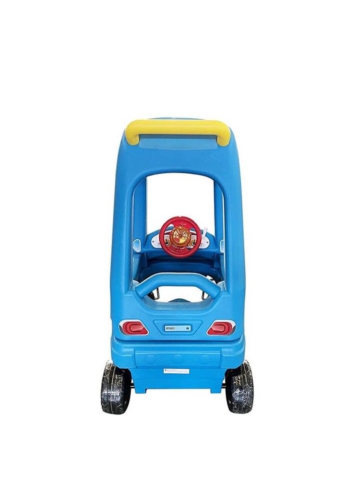 Baby Kids Four Wheel Playground Rideon -Blue