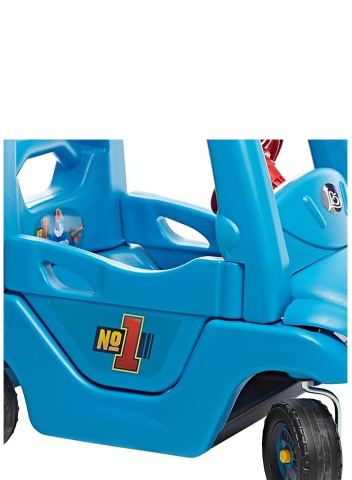 Baby Kids Four Wheel Playground Rideon -Blue