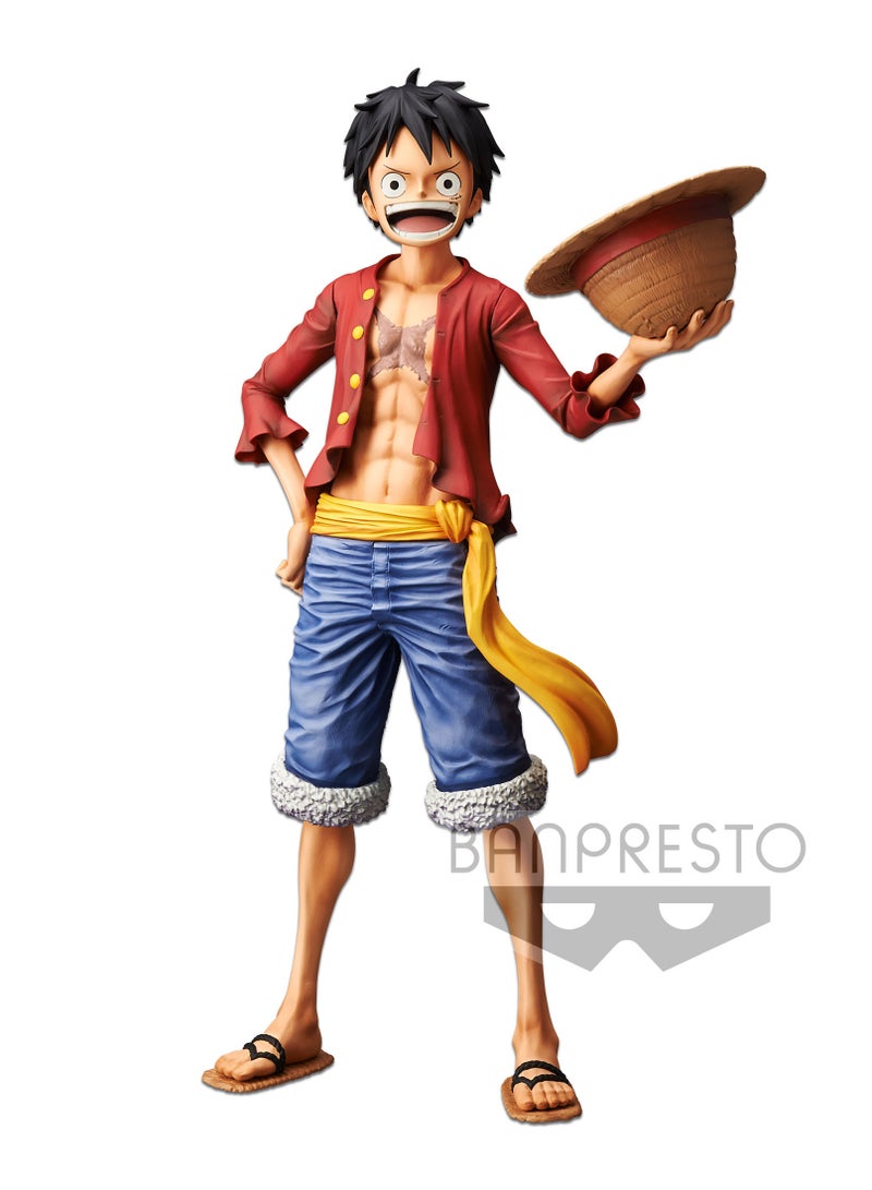 Anime One Piece Manga Dimensions Monkey D. Luffy Grandista Nero Figure