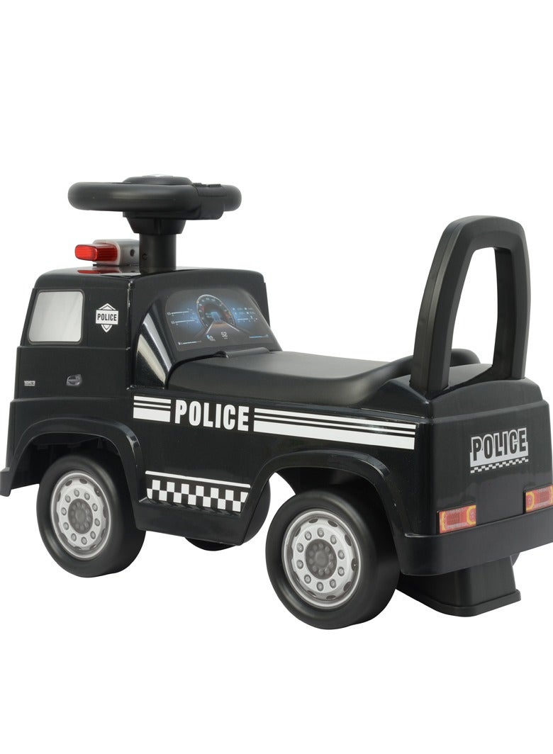 Mercedes Benz Actros Kids Rideon Push Car -Black