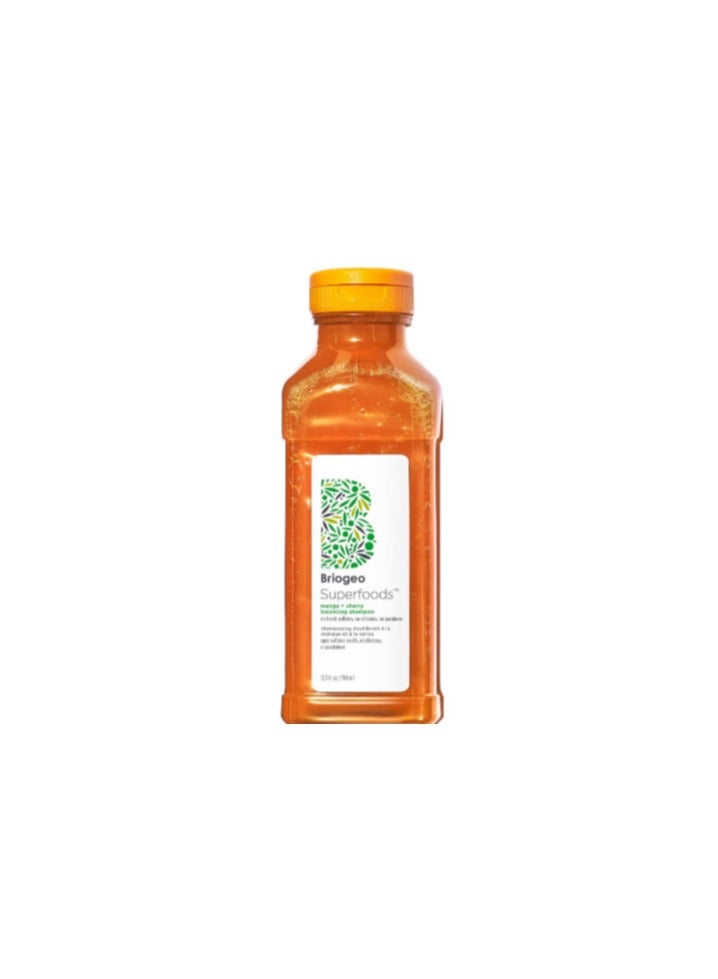 BRIOGEO SUPERFOODS MANGO + CHERRY BALANCING SHAMPOO