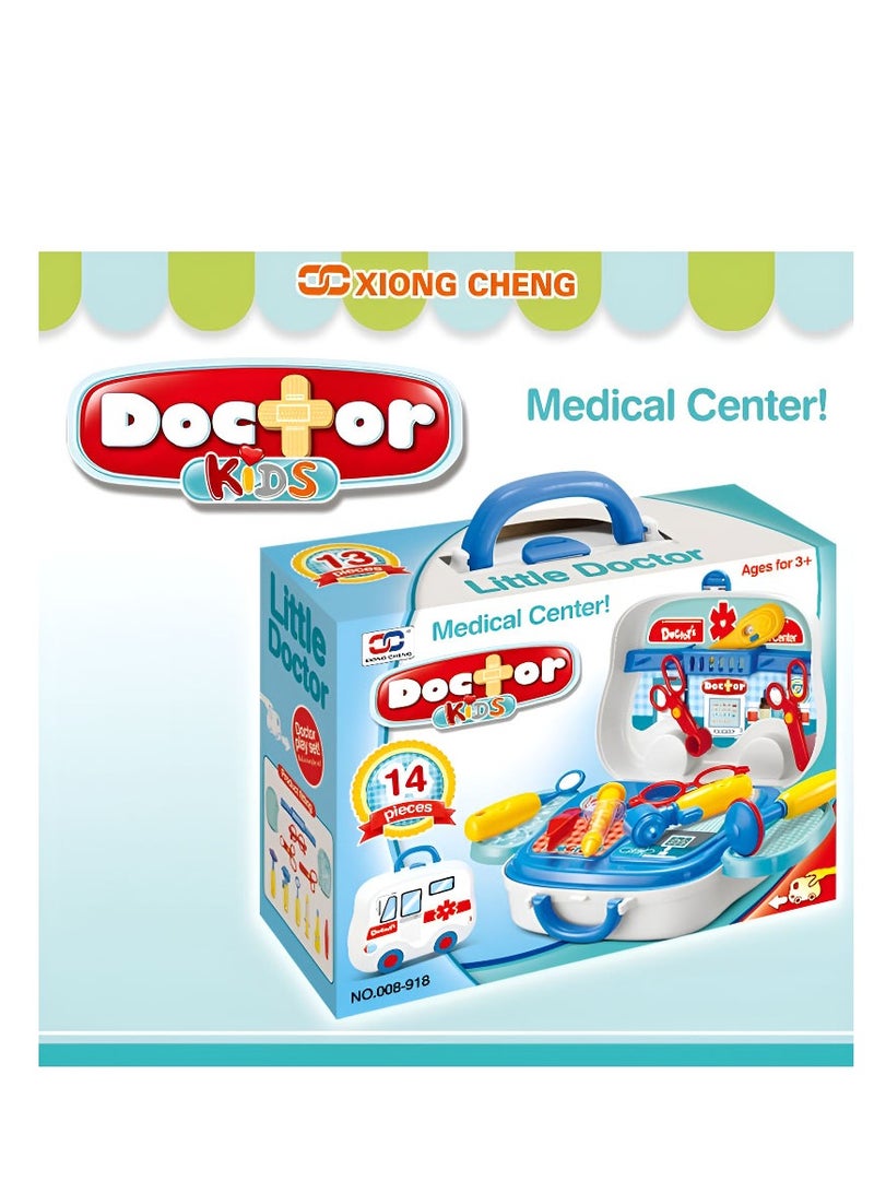 Kids 3 in 1 Doctor Medical Centre Playset for Boys and Girls