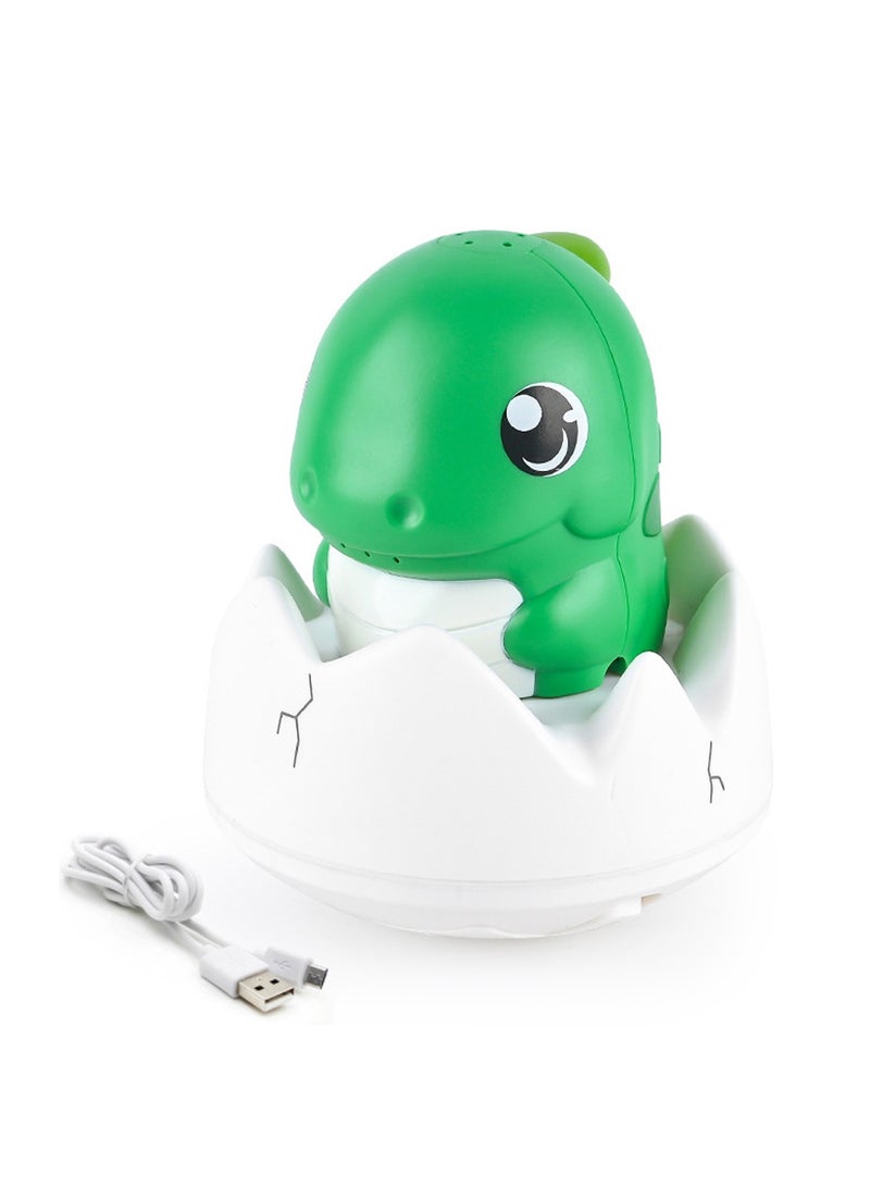 Baby Bath Toys Light Up Squirt Dinosaur Bath Toys for Kids Rechargeable Water Spray Sprinkler Automatic Floating Fountain Bath Toy Pool Bathroom Toy for Baby