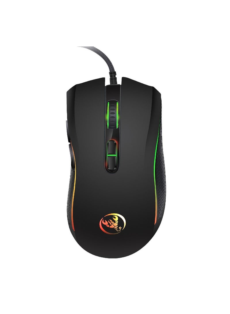 A869 Wired Gaming Mouse With Lights