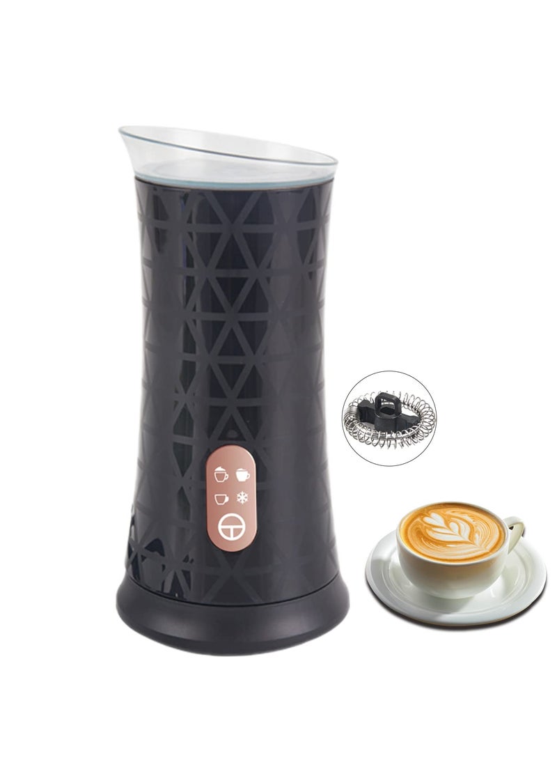 Automatic Hot and Cold Milk Frother,  4 In 1 Electric Milk Frother, Milk Heater, Milk Steamer, Milk Heater with Automatic Shut-off Feature Suitable for Latte, Cappuccino, Macchiato, Etc.