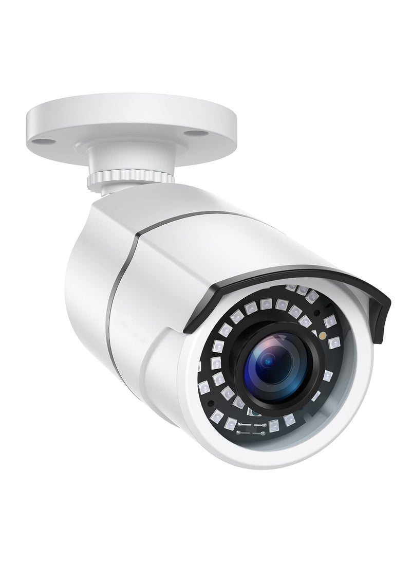 2.0MP HD 1080p 1920TVL Security Camera Outdoor Indoor, Hybrid 4-in-1 HD-CVI/TVI/AHD/960H Analog CVBS, 120ft IR Night Vision, 105° View Angle Surveillance CCTV Bullet Camera