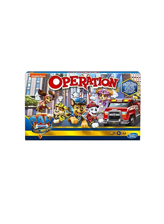 Hasbro Operation Game: Paw Patrol The Movie Edition Board Game