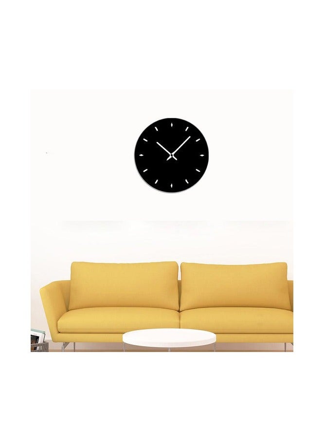 Minimal Round 3D Wall Clock L (24×24)