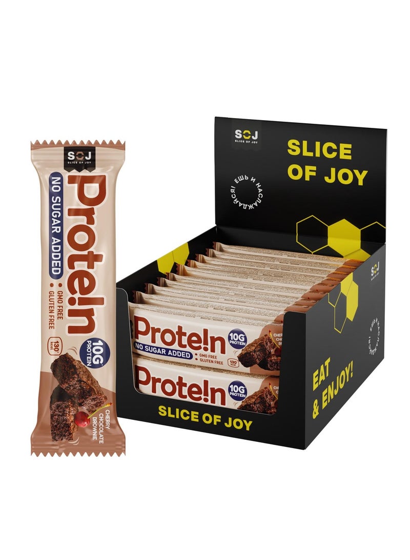 Protein Bar Cherry Chocolate Brownie Pack Of 20X40g