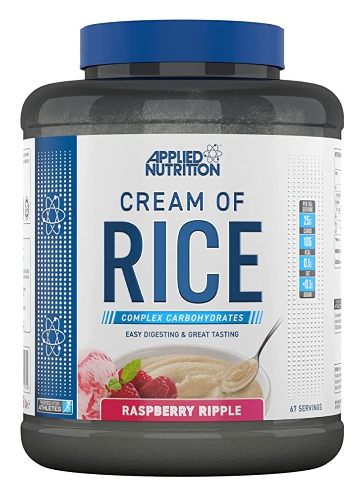 Applied Nutrition Cream of Rice, Raspberry Ripple, 2 KG