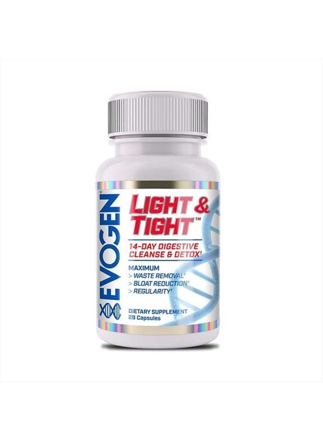 Light & Tight | 14 Day Extra Strength Cleanse & Detox | Flush Toxins, Increase Immune Health, Boost Energy​ & Improves Nutrient Absorption, Prebiotics