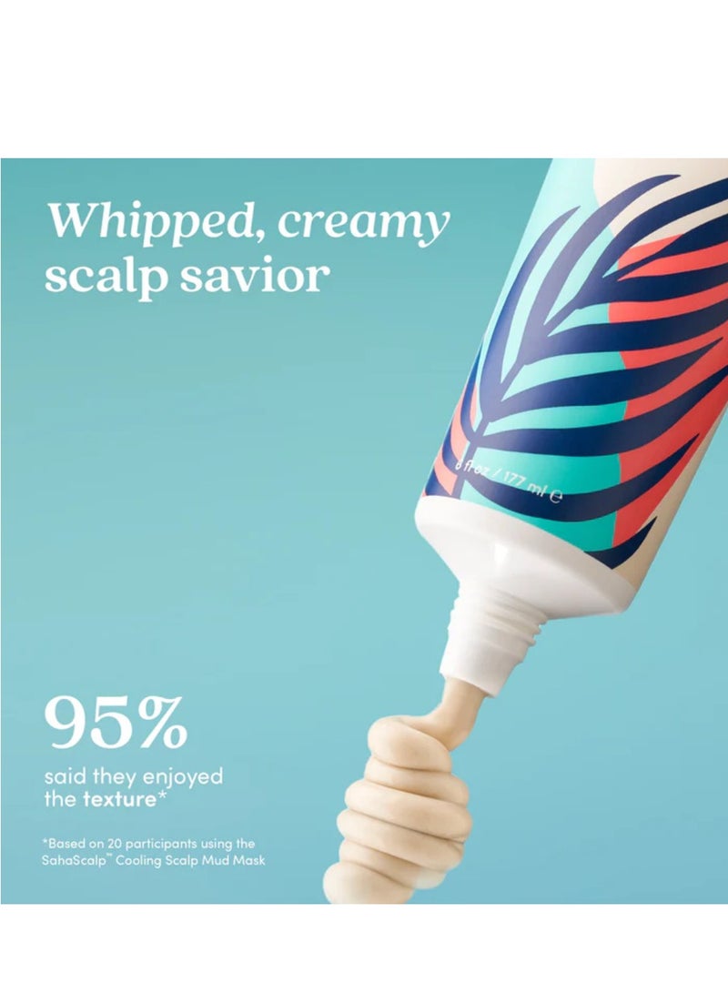 FABLE & MANE SahaScalp Cooling Scalp Mud Mask- 177ml