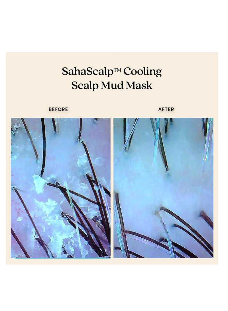 FABLE & MANE SahaScalp Cooling Scalp Mud Mask- 177ml