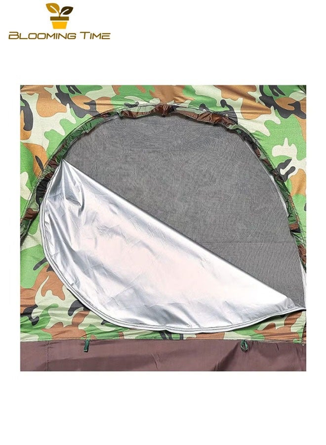 Camping Tent 2-3person camouflage outdoor camping tent/windproof, rainproof, and mosquito proof