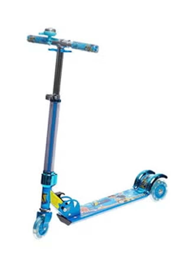 3-Wheel Kick Scooter In Blue Authentic Durable For Your Little One With Non Grip Handle