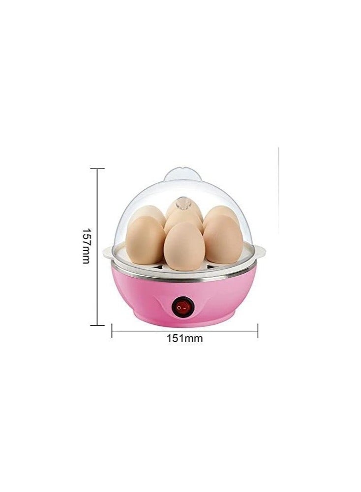 Egg Boiler Electric Automatic Off 7 Egg Poacher for Steaming, Cooking Also Boiling and Frying (Multi Colour)