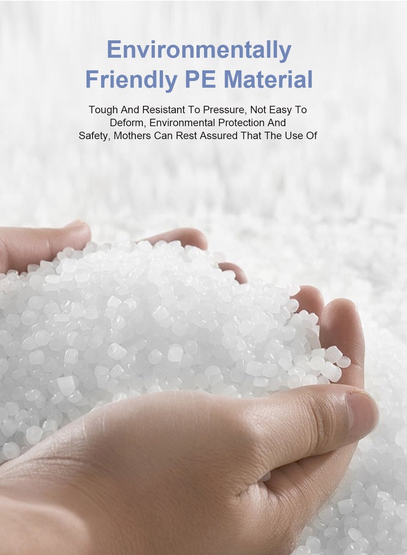 Foldable Children's Slide Suitable For 1-3 Years Old Children Baby Climbing Entertainment Slide Playground Slide Toy Set Suitable For Indoor And Outdoor Toddlers With Basketball Stand