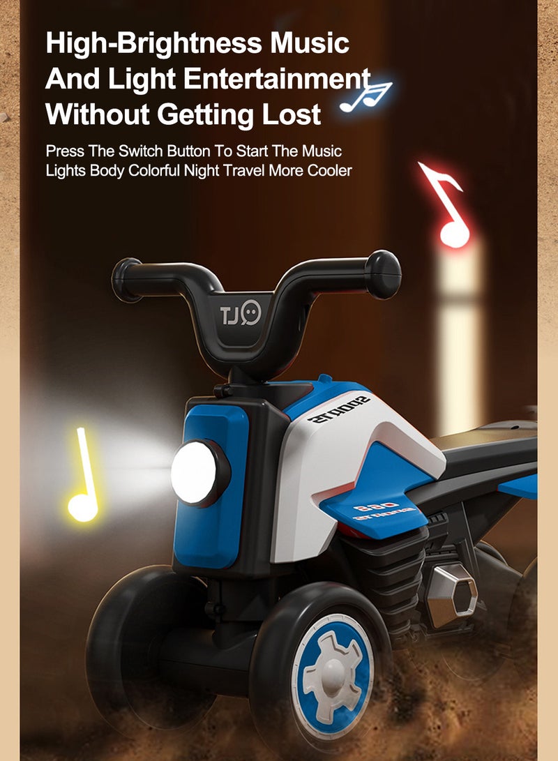 Balance Bike for Kids, 4 Wheel Bike for Indoor and Outdoor Ride on Car Toy, for 1-6 Years Baby Toddler Boys and Girls