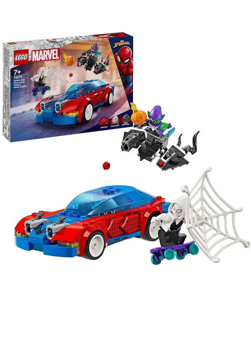 LEGO 76279 Marvel Spider Man Race Car and Venom Green Goblin