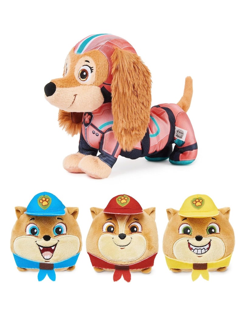 Paw Patrol Movie2 - Liberty & Jr. Patrollers Feature Plush