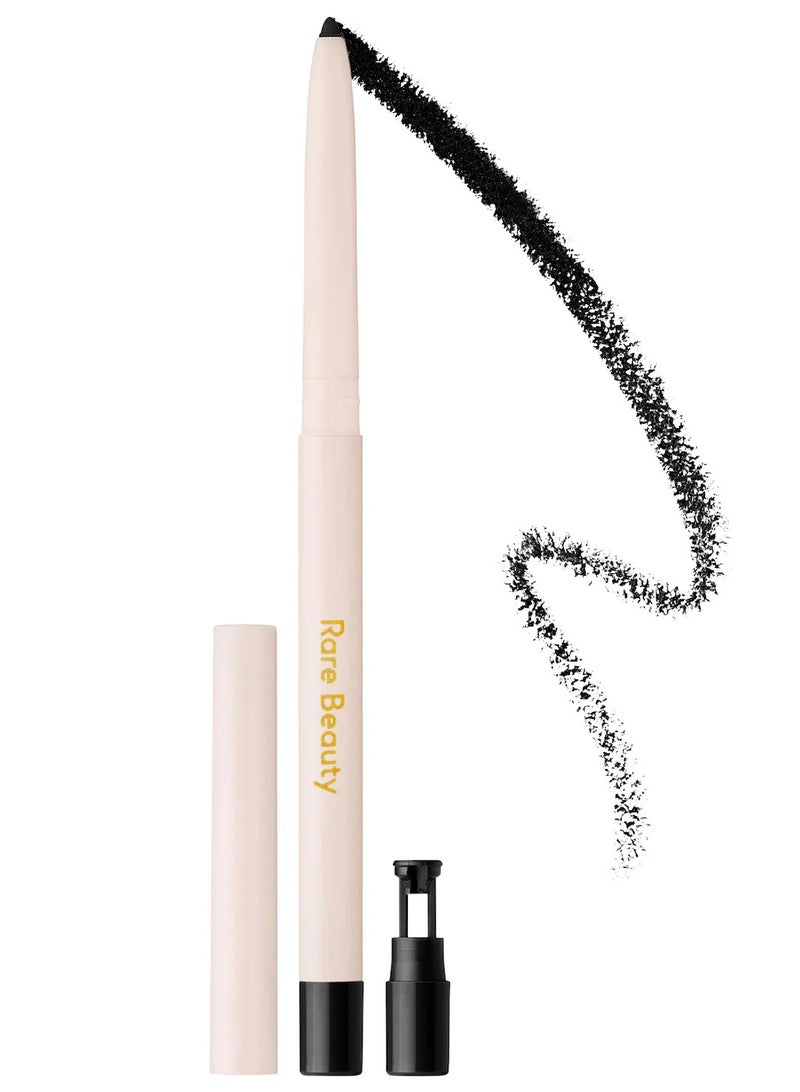 RARE BEAUTY Perfect Stokes Longwear Gel Eyeliner- True Black, 0.25g